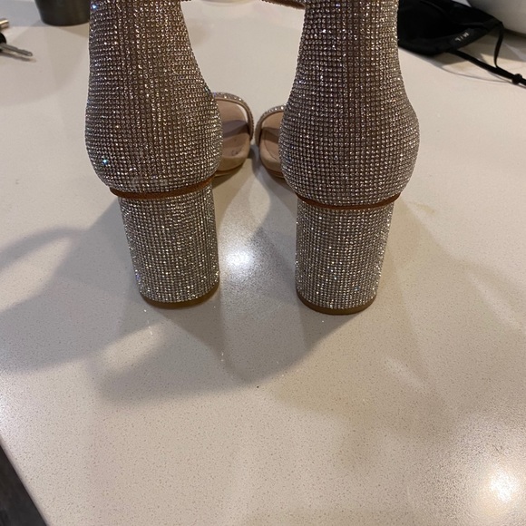 Jeffery Campbell sparkly heels. Size 7. - Picture 1 of 3